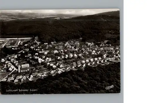 Schieder Luftaufnahme  / Schieder-Schwalenberg /Lippe LKR