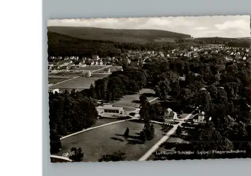 Schieder Fliegeraufnahme / Schieder-Schwalenberg /Lippe LKR