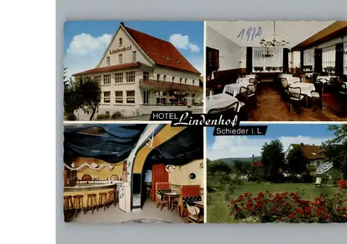 Schieder Hotel Lindenhof / Schieder-Schwalenberg /Lippe LKR