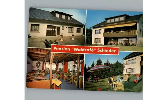 Schieder Pension Waldcafe / Schieder-Schwalenberg /Lippe LKR