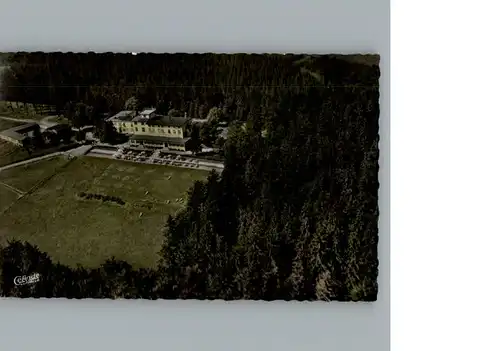 Wieda Luftaufnahme Hotel Stoeberhai / Wieda /Osterode Harz LKR