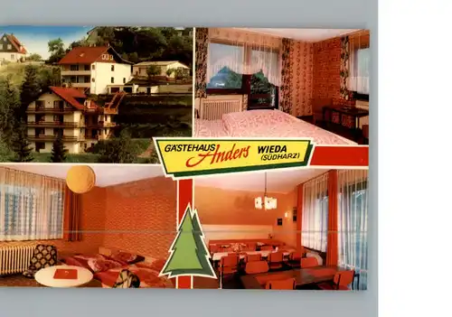 Wieda Gasthaus Anders / Wieda /Osterode Harz LKR