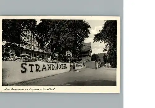 Bodenwerder Strandhotel / Bodenwerder /Holzminden LKR