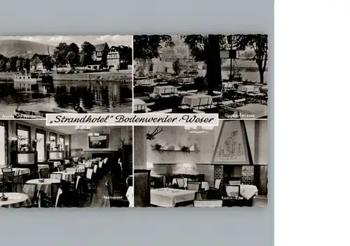 Bodenwerder Strandhotel Bodenwerder Weser / Bodenwerder /Holzminden LKR