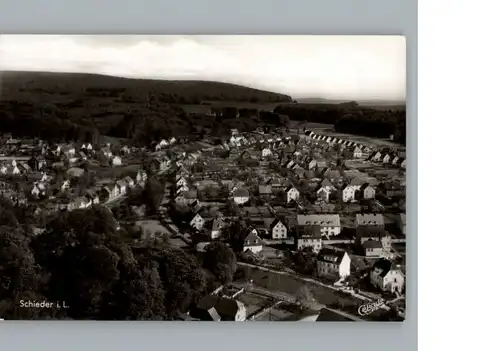 Schieder Luftbild / Schieder-Schwalenberg /Lippe LKR