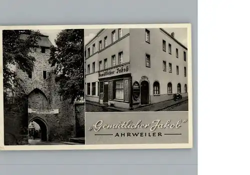 Ahrweiler Ahr Hotel-Restaurant Gemuetlicher Jakob  / Bad Neuenahr-Ahrweiler /Ahrweiler LKR