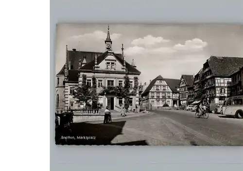 Bretten Baden Marktplatz / Bretten /Karlsruhe LKR