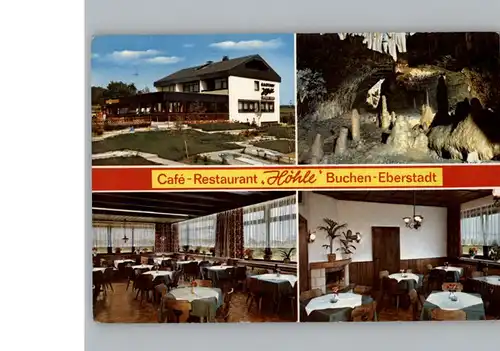 Buchen Odenwald Cafe - Restaurant Hoehle / Buchen (Odenwald) /Neckar-Odenwald-Kreis LKR