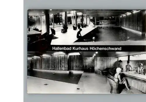 Hoechenschwand Hallenbad Kurhaus / Hoechenschwand /Waldshut LKR