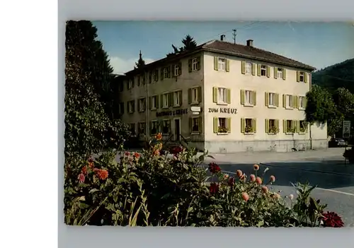 Lautenbach Renchtal Gasthaus, Pension zum Kreuz / Lautenbach /Ortenaukreis LKR