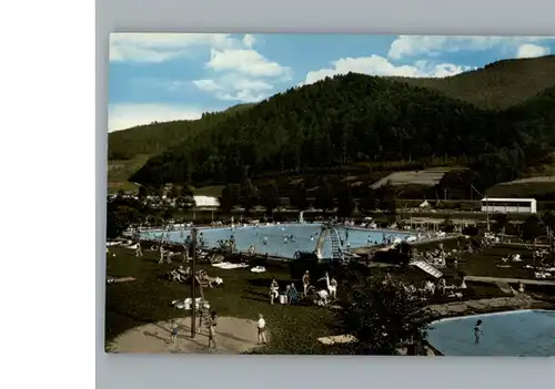 Wolfach Schwimmbad / Wolfach /Ortenaukreis LKR