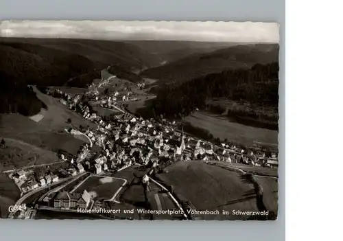 Voehrenbach Fliegeraufnahme / Voehrenbach /Schwarzwald-Baar-Kreis LKR