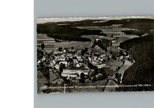 Friedenweiler Fliegeraufnahme / Friedenweiler /Breisgau-Hochschwarzwald LKR