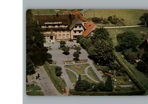 Saig Schwarzwald Fliegeraufnahme, Gasthaus zum Hochfirst / Lenzkirch /Breisgau-Hochschwarzwald LKR