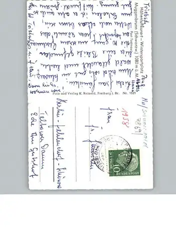 Muggenbrunn Pension Altes Haus / Todtnau /Loerrach LKR