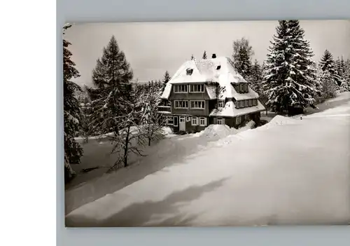 Saig Schwarzwald Winter-Karte, Pension Haus Seifried / Lenzkirch /Breisgau-Hochschwarzwald LKR