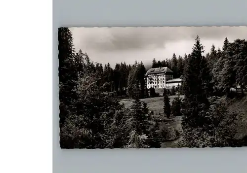 Todtnau Waldhotel am Notschrei / Todtnau /Loerrach LKR