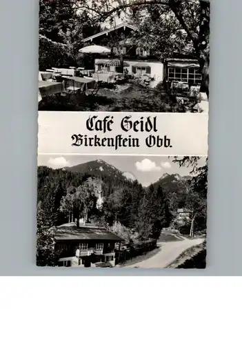 Birkenstein Cafe Seidl / Fischbachau /Miesbach LKR