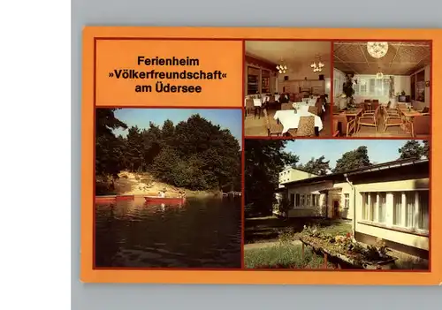 Eberswalde Ferienheim Voelkerfreundschaft / Eberswalde Waldstadt /Barnim LKR