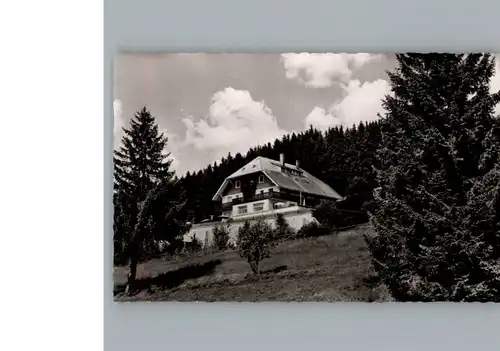 Saig Schwarzwald Gasthaus Haus Sonnhalde / Lenzkirch /Breisgau-Hochschwarzwald LKR