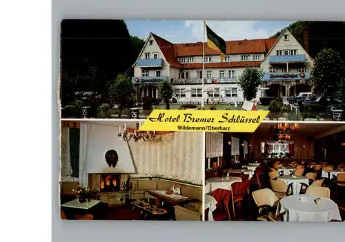 Wildemann Hotel Bremer Schluessel / Wildemann Harz /Goslar LKR