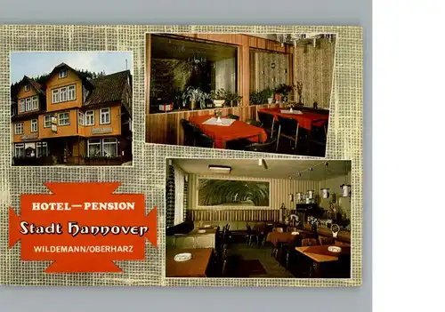 Wildemann Hotel - Pension Stadt Hannover / Wildemann Harz /Goslar LKR