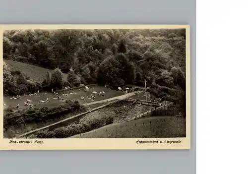 Bad Grund Schwimmbad / Bad Grund (Harz) /Osterode Harz LKR