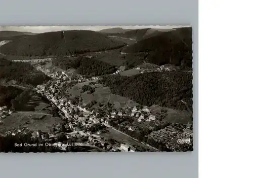 Bad Grund Fliegeraufnahme / Bad Grund (Harz) /Osterode Harz LKR