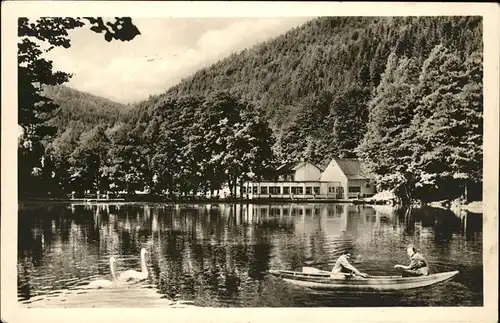 Bad Duerkheim Forellenhaus Isenach Cafe Restaurant Waldsee Kat. Bad Duerkheim