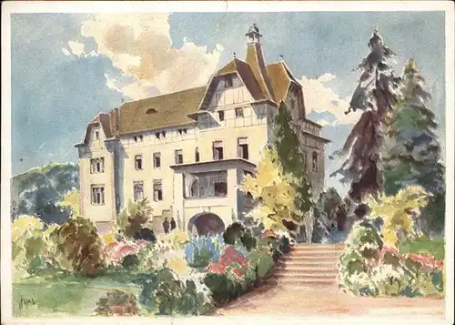 Kirchheimbolanden Erholungshaus gemalt Kat. Kirchheimbolanden