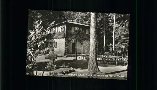 Lambrecht Lambertskreuzhuette Waldhaus Pension Kat. Lambrecht (Pfalz)