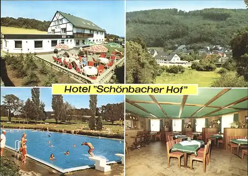 Herborn Hessen Hotel Schoenbacher Hof / Herborn /Lahn-Dill-Kreis LKR