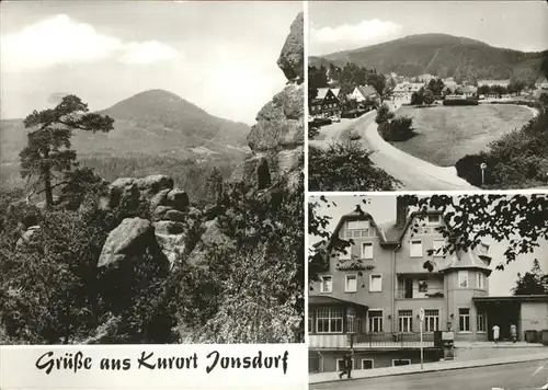 Jonsdorf Buchberg lausche Kurhaus Kat. Kurort Jonsdorf