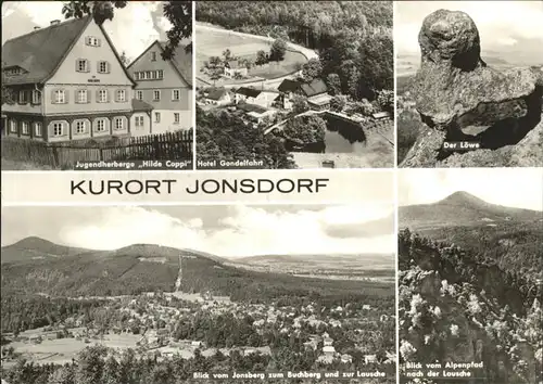 Jonsdorf Hotel Gondelfahrt Jugendherberge Lausche Kat. Kurort Jonsdorf