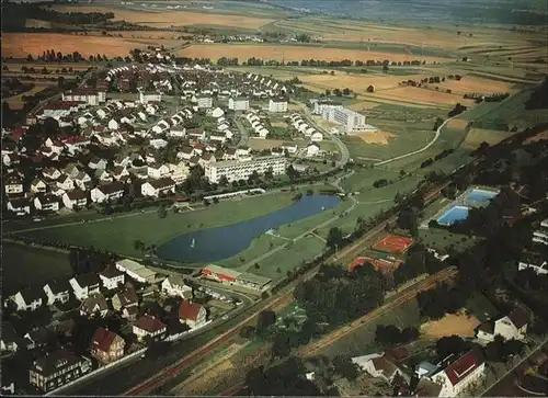 Bad Rappenau Kurnanlagen Luftbild Kat. Bad Rappenau