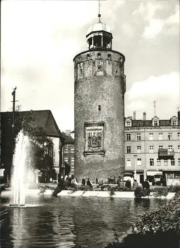 Goerlitz Sachsen Marienplatz Dicker Turm / Goerlitz /Goerlitz LKR