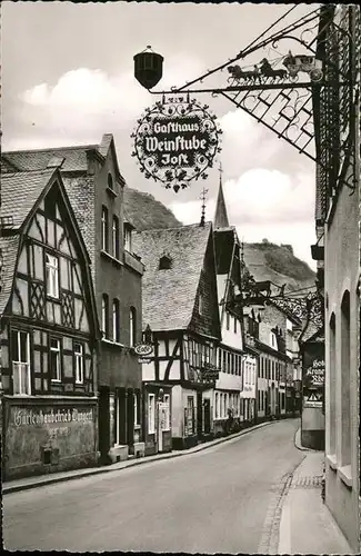 Bacharach Oberstrasse Kat. Bacharach