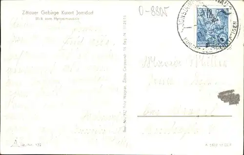 Jonsdorf Gesamtansicht Kat. Kurort Jonsdorf