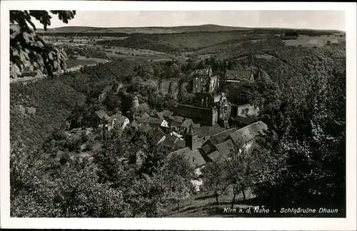 Kirn Nahe Schlossruine Dhaun Kat. Kirn