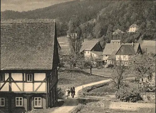 Jonsdorf Teilansicht Kat. Kurort Jonsdorf