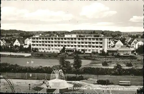 Bad Rappenau Kraichgau Sanatorium Schwimmbad Kat. Bad Rappenau