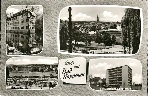 Bad Rappenau Schwaerberg Sanatorium Schwimmbad Schlosskurheim Kat. Bad Rappenau