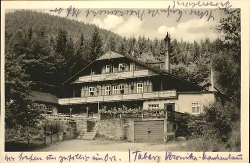 Tabarz Hotel Schweizerhaus Kat. Tabarz Thueringer Wald