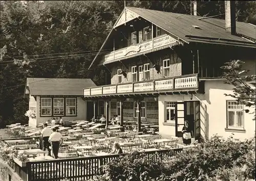 Tabarz Hotel Schweizerhaus Kat. Tabarz Thueringer Wald