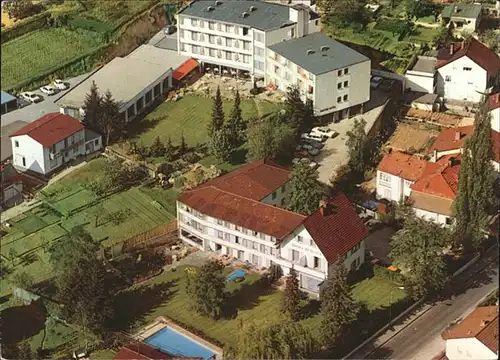 Bad Duerkheim Garten Hotel Heusser Fliegeraufnahme Kat. Bad Duerkheim