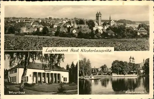 Bad Klosterlausnitz Moorbad Klosterteich Kat. Bad Klosterlausnitz