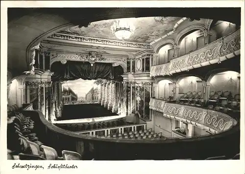 Schwetzingen Schlosstheater Kat. Schwetzingen