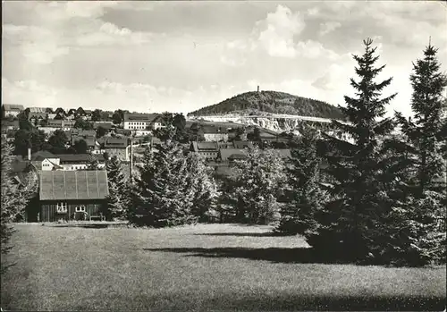 Altenberg Erzgebirge Blick Geisingberg / Geising /Saechsische Schweiz-Osterzgebirge LKR