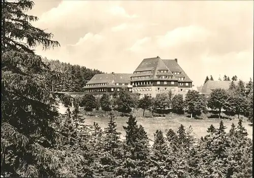 Altenberg Erzgebirge Sanatorium Raupennest / Geising /Saechsische Schweiz-Osterzgebirge LKR