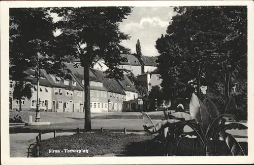 Pirna Tischerplatz Kat. Pirna